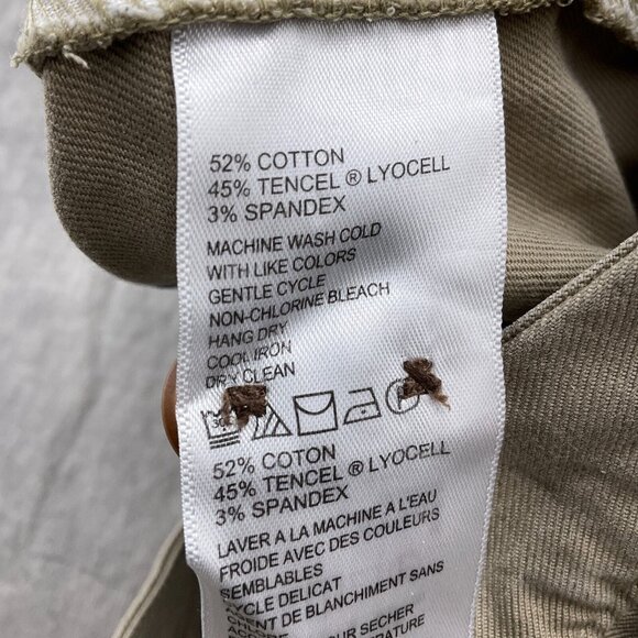 Tommy Bahama‎ Pants Men 38W x 34L Tan Cotton Tencel Straight Leg Work Chore Flaw - Picture 4 of 12